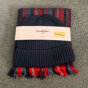Goodfellow & Co Hat & Scarf Set. New with tags. One size.